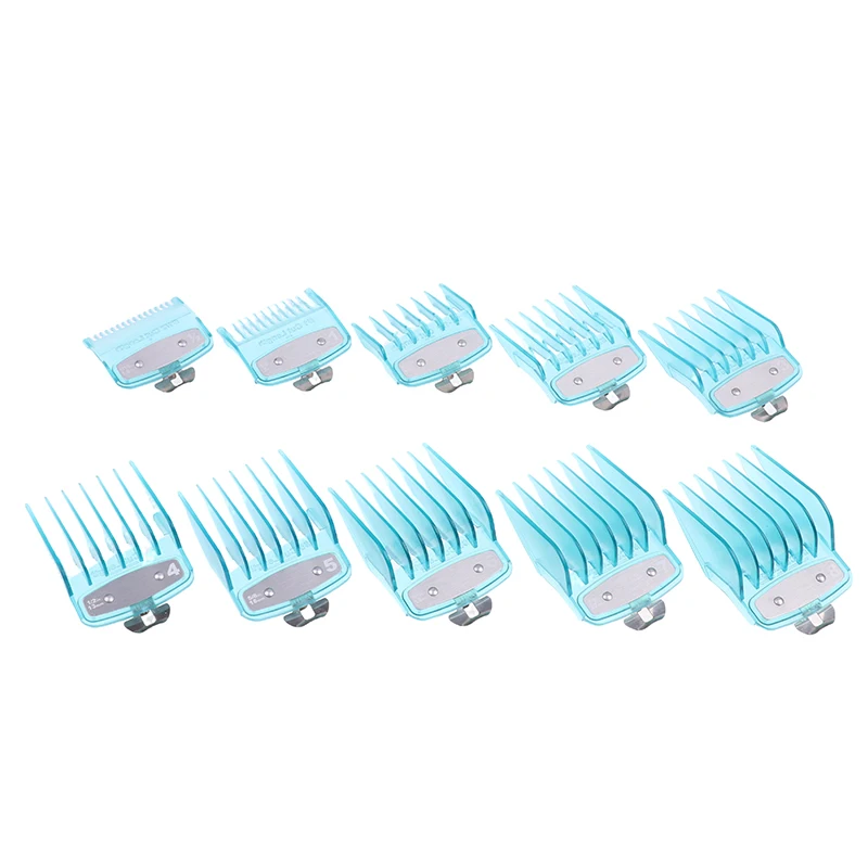 2/8/10Pcs Hair Clipper Limit Comb Guide Attachment Size Barber Replacement 1.5/3/4.5/6/10/13/16/19/22/25mm