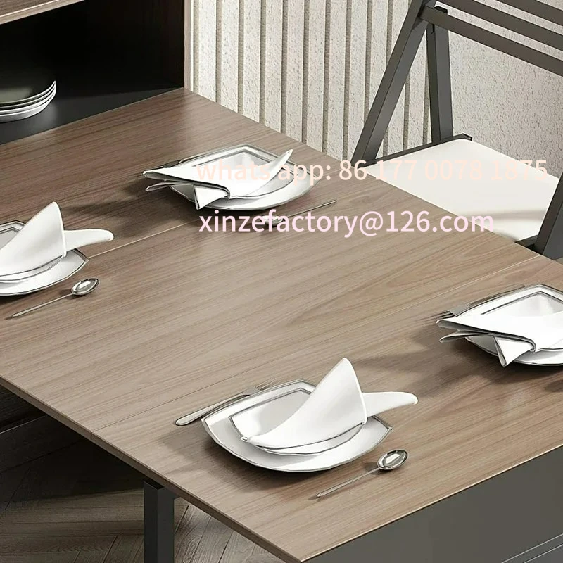 Tavolo da pranzo multifunzionale personalizzabile Tavolo da pranzo espandibile Tavolo da pranzo rettangolare salvaspazio