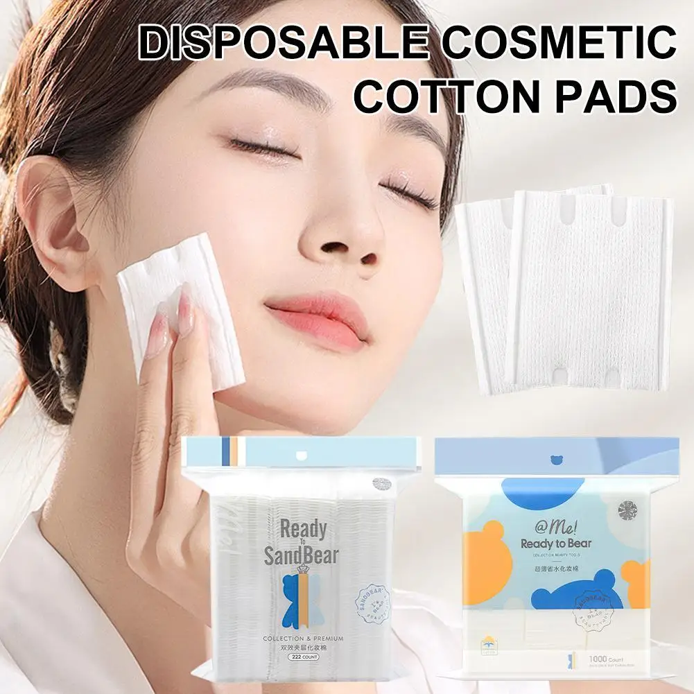 

1bag Cotton Pads Disposable Clean Cotton Face Nail Polish Remover Round Soft Face Cleansing Remover Cotton Pads Makeup Tools