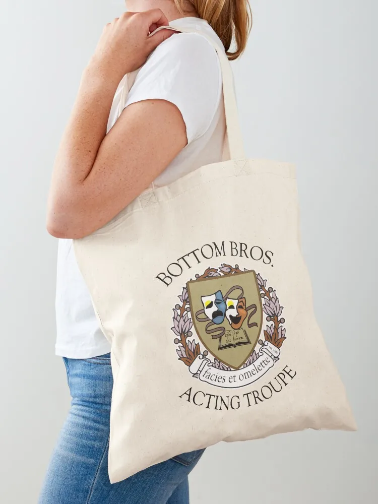 

Nick and Nigel Bottom Something Rotten Acting Troupe Tote Bag shopping trolley bag tote bag men Women's shopping