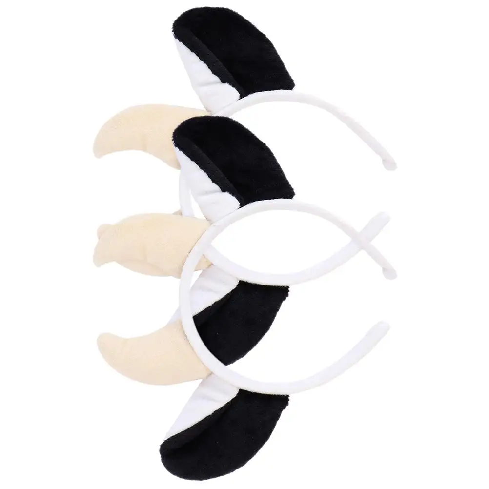 

2PCS Animal Headband Comfortable Material Durable Fashionable Cute Accessories Hairband