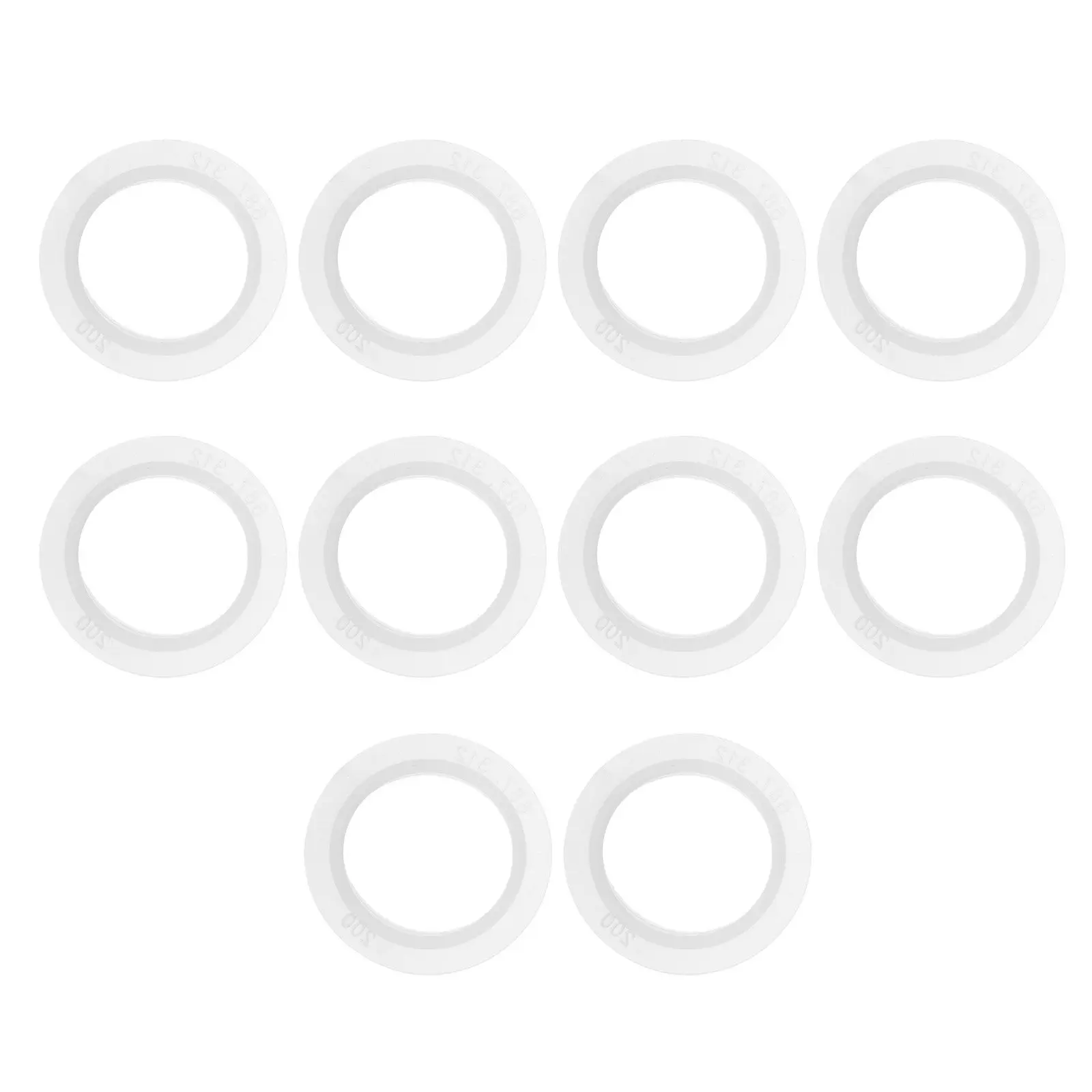 10Pcs Rubber Gaskets Replacement Rubber Washers Set For Mechanic Parking Sensor Adapter Backup Car Radar Seal