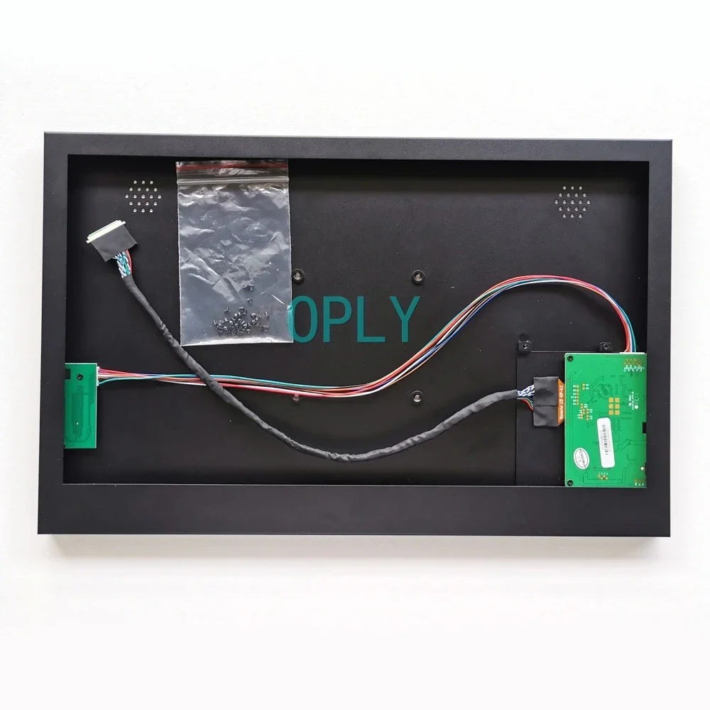 For LP156WH4 Monitor Portable Refit 2 HDMI-Mini 15.6" Metal Case+Driver Controller Board 1366*768 40 Pin LVDS USB Micro Kit DIY