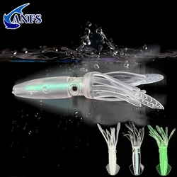 1pc/5pcs Squid Fishing Lure Artificial Octopus Soft Artificial Bait for Saltwater and Freshwater Fishing