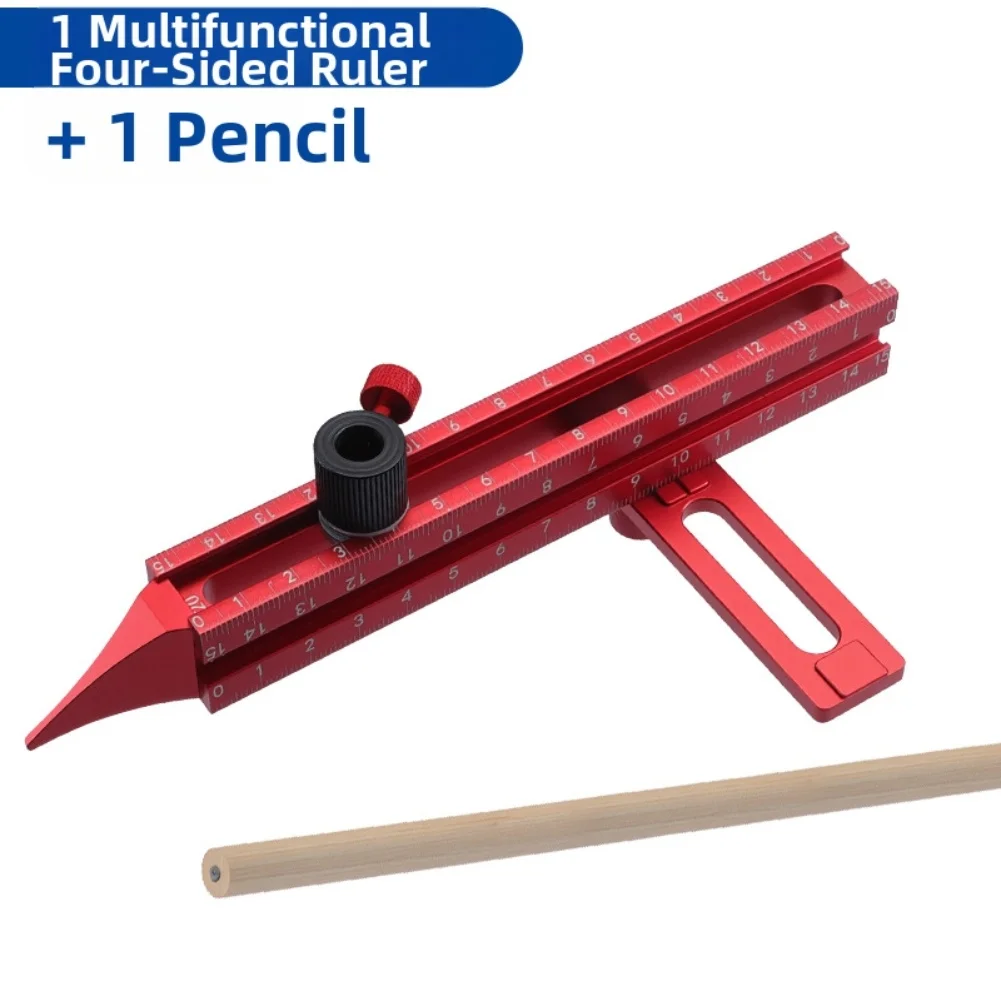 

Adjustable Magnetic Marking Tool for Accurate MultiSurface Measurement in Woodworking and For DIY Applications