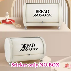Bread Box Storage Canister Label Decal Sticker Kitchen Resturant Shop Farmhouse Style Pantry Decor Vinyl #115