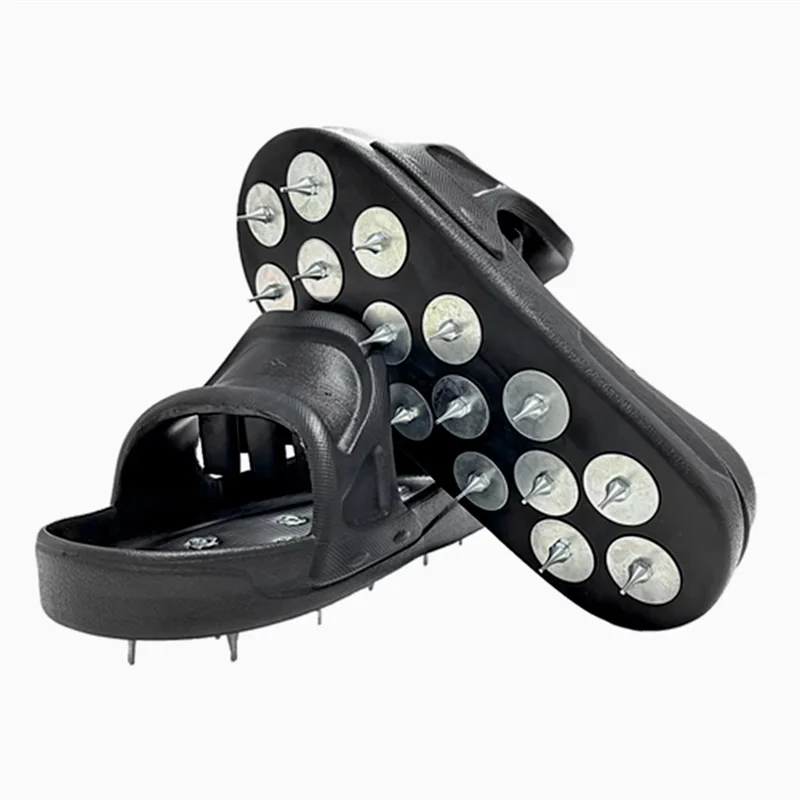 

A27F-Flexible Spikes Shoes For Epoxy Floor Painting Large Size Tools For Coating Epoxy Paint Self-Leveling Cement EVA Soft Mater