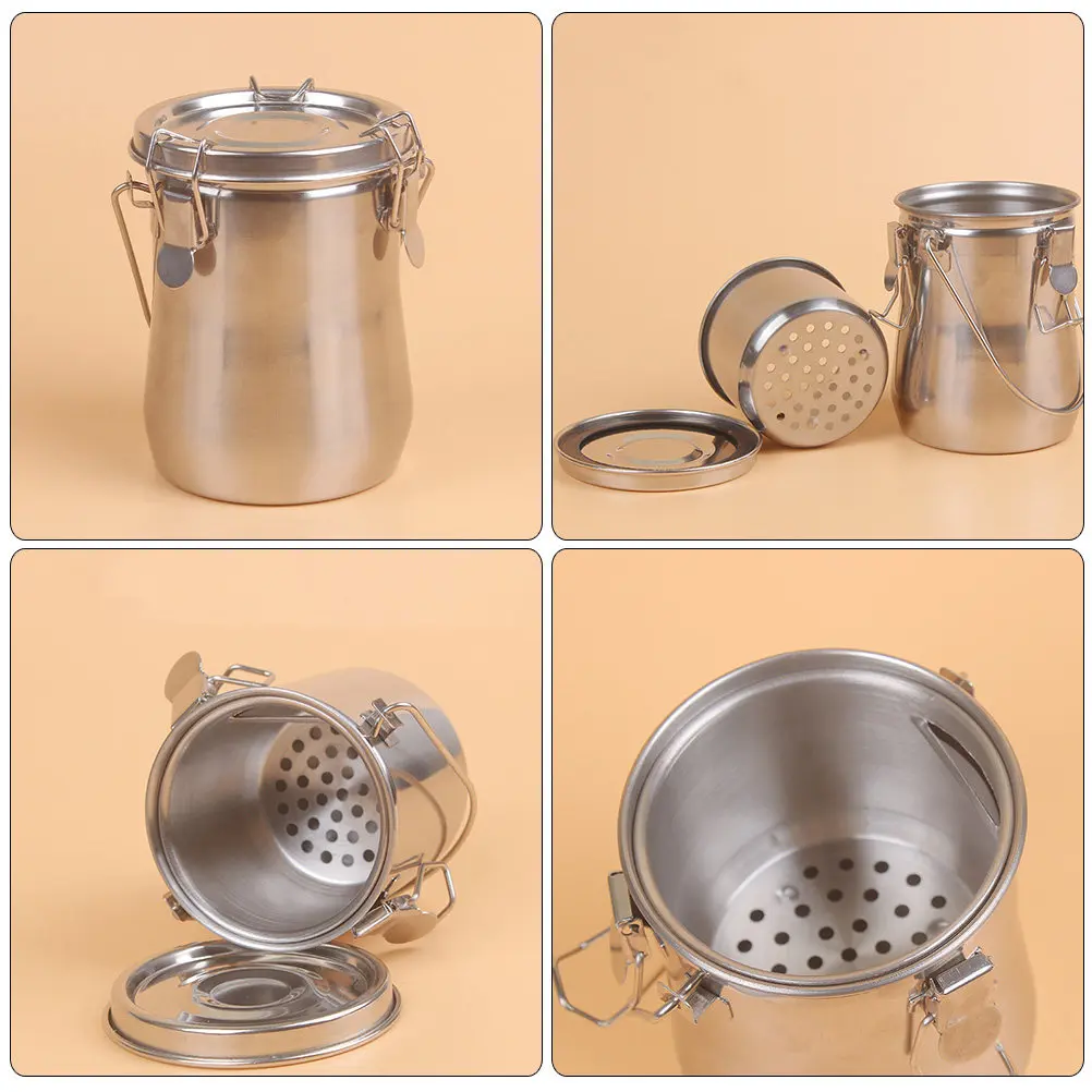 

Double Layer Paint Brush Washer Stainless Steel Brush Cleaning Holder for Oil Water Turpentine Solvents Portable Compact Art