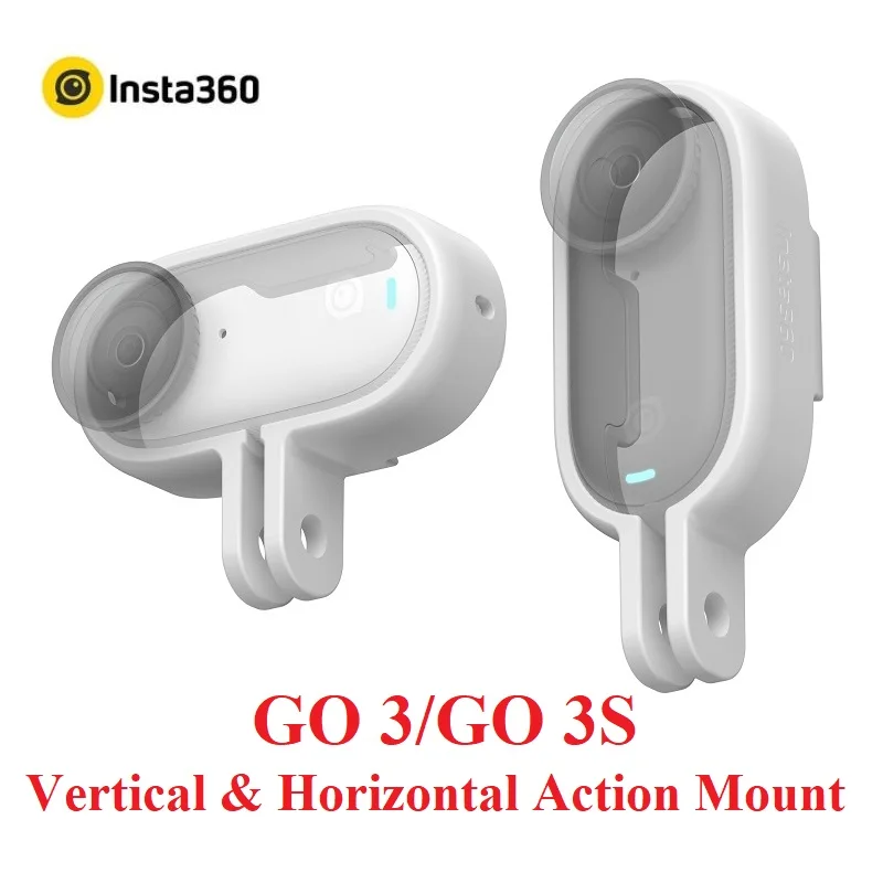 Insta360 GO 3/GO 3S Vertical & Horizontal Action Mount Set Original Accessories For Insta 360 GO3\\Go3 S