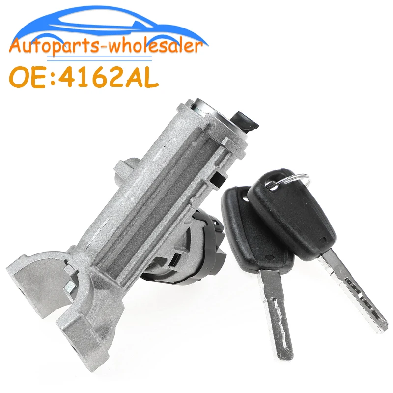 Car Ignition Starter Switch Ignition Lock Barrel with Keys 4162AL For Fiat Ducato Citroen Jumper For Peugeot Boxer 2002-2006