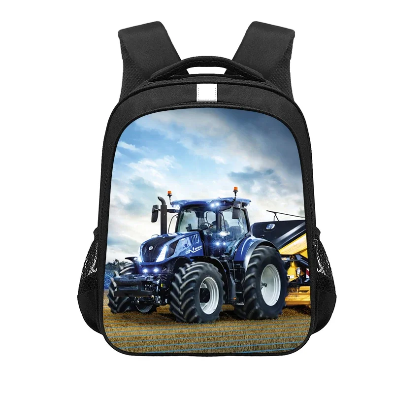 Gioca con il trattore agricolo stampa zaino adolescente ragazzi ragazze borse da scuola cartone animato trattore Bookbag moda Daypack zaini per Laptop