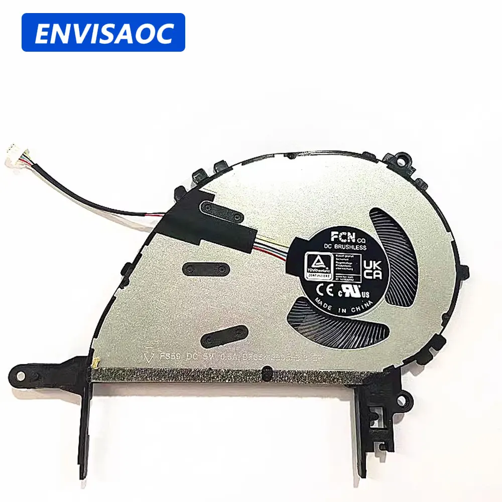 Для ASUS Vivobook 14 X1404V X1404VA X1404Z X1404ZA F1404Z F1404ZA F1404 F1404V P1404Z Вентилятор охлаждения процессора ноутбука Радиатор Вентилятор Кулер