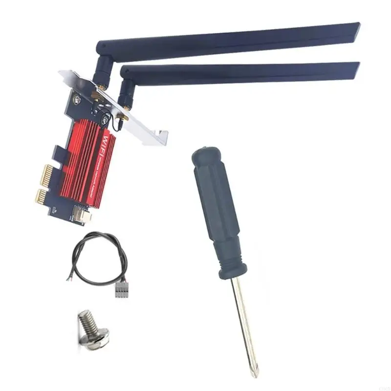 محول WiFi C90F 5400 ميجا ب رهراوة في الثانية محول متوافق مع Triple Band 2.4G 6GHz للكمبيوتر الشخصي