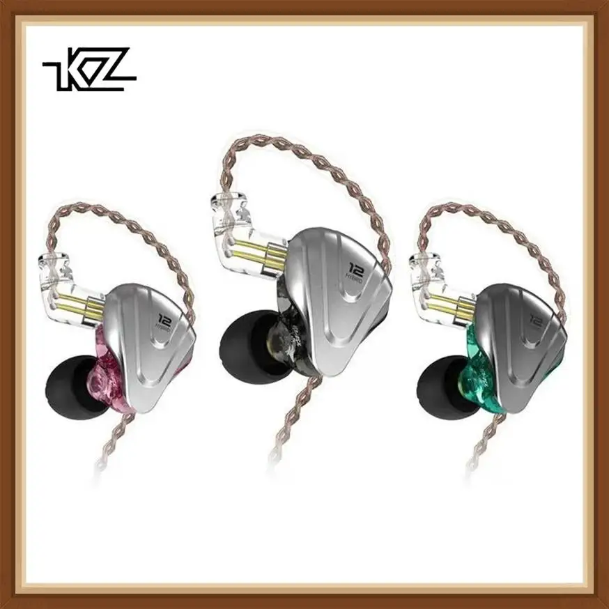 

KZ ZSX Terminator 5BA+1DD 12 Unit Hybrid In-ear Earphones HIFI Metal Headset Music Sport ZS10 PRO AS12 AS16 ES4 ZSN PRO DMG DMS