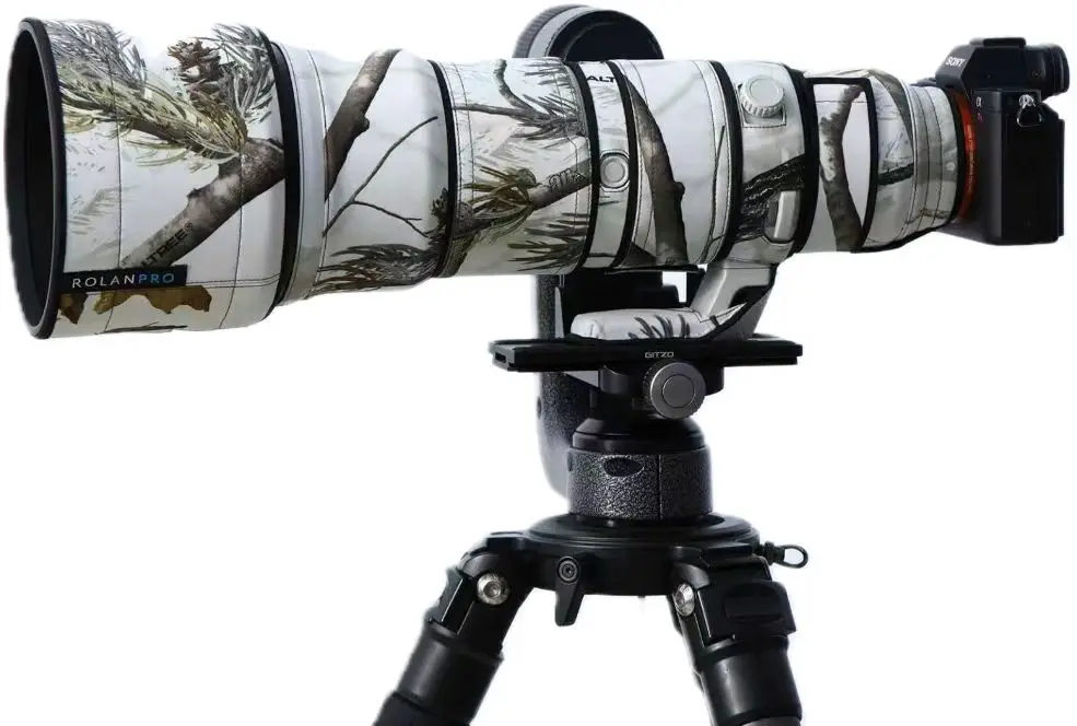 ROLANPRO Camouflage Lens Cover voor Sony FE 400-800mm F6.3-8 G OSS SEL400800G Waterdichte Regendicht Lens Beschermende jas Guns Case
