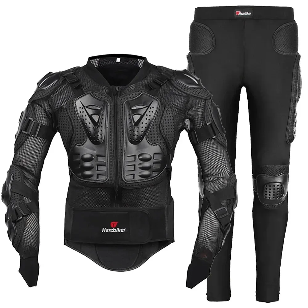 Jaqueta de motocross masculina armadura corporal motocicleta armadura resistente ao desgaste anti-queda jaqueta de corrida de bicicleta equitação moto proteção