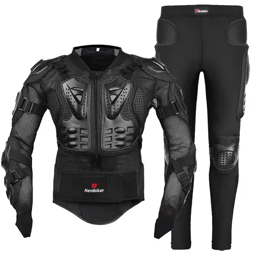 Chaqueta de Motocross para hombre, armadura corporal, armadura de motocicleta, resistente al desgaste, anticaída, chaqueta de carreras para bicicleta, protección para Moto