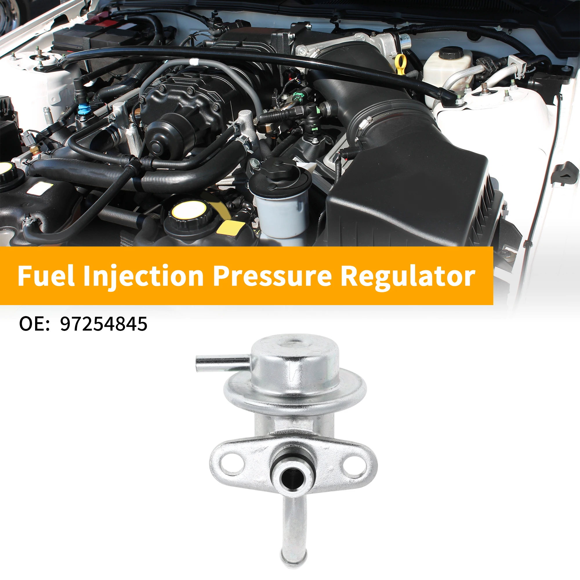 Regulador de presión de combustible UXCELL para Isuzu Trooper Amigo Rodeo 1998 No.97254845 1 pieza