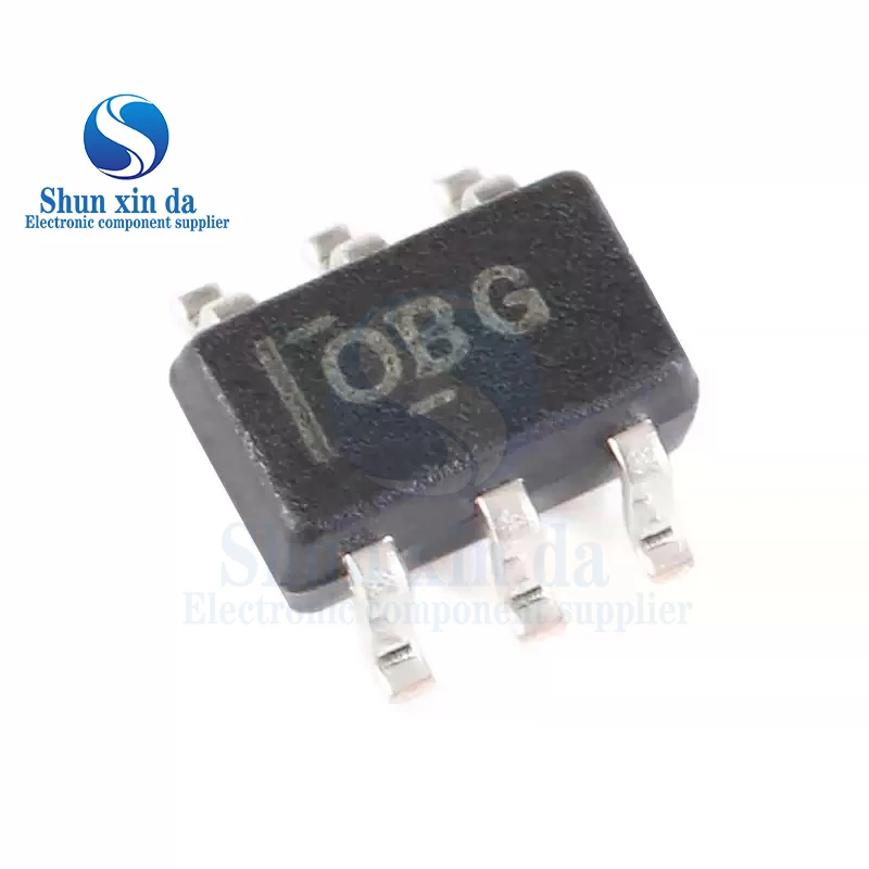 10PCS INA199A1DCKR OBG 0BG SC70-6 INA199 26V Bidirectional Zero-Drift Low or High-Side Voltage-Output Current-Shunt Monitor IC