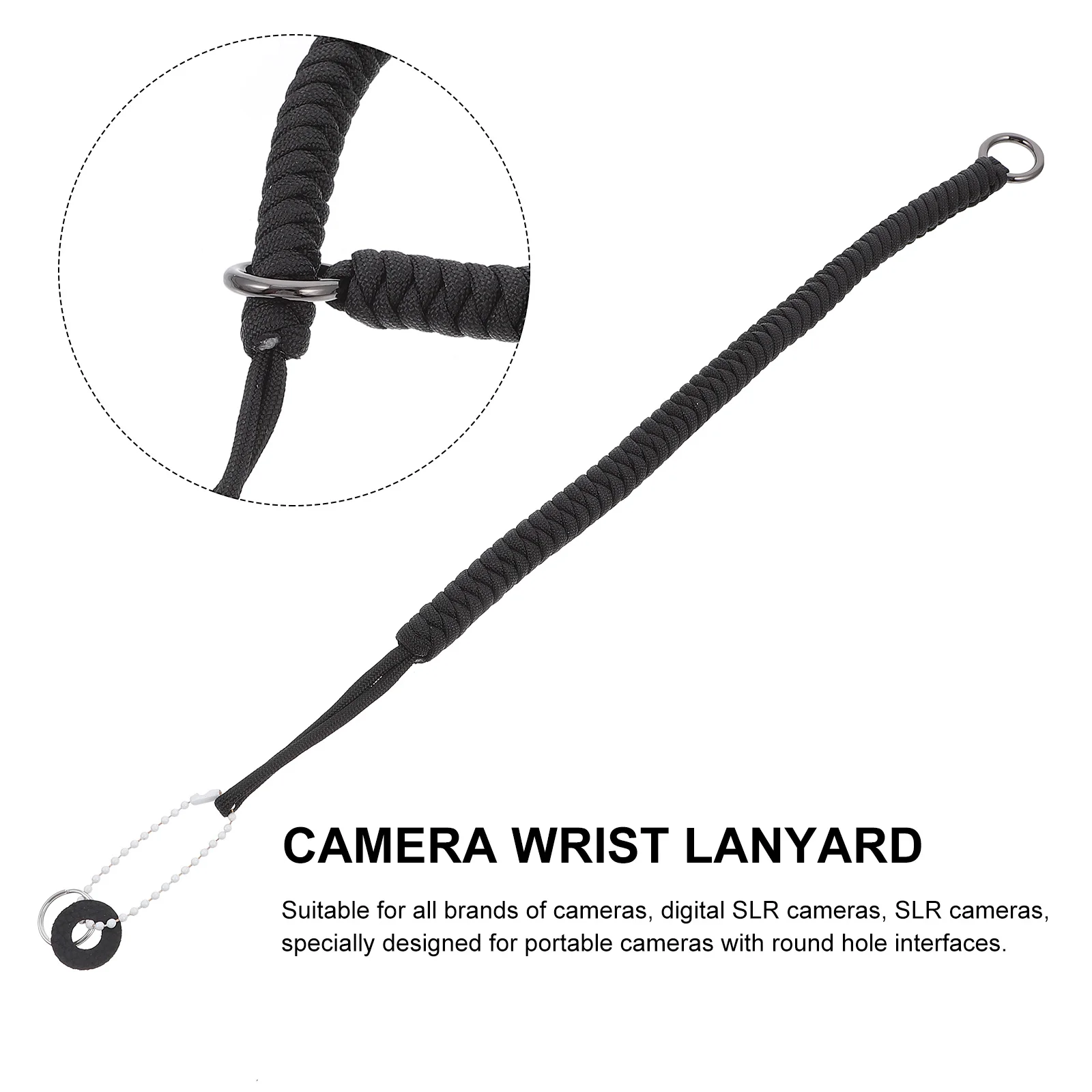 

Fashionable Camera Wrist Strap Lightweight Anti-Lost Hand Lanyard For Men Women Outdoor Fits Camera Telescope Flashlight Easy