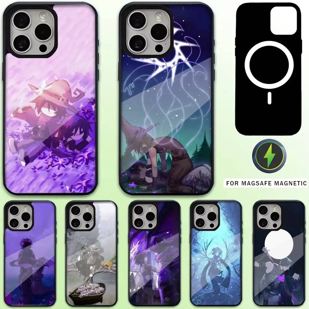 

Two Time Azuretime A-Azure Phone Case For iPhone17,16,15,14,13,12,11 Plus,Pro Max Magnetic For Magsafe Wireless Charging