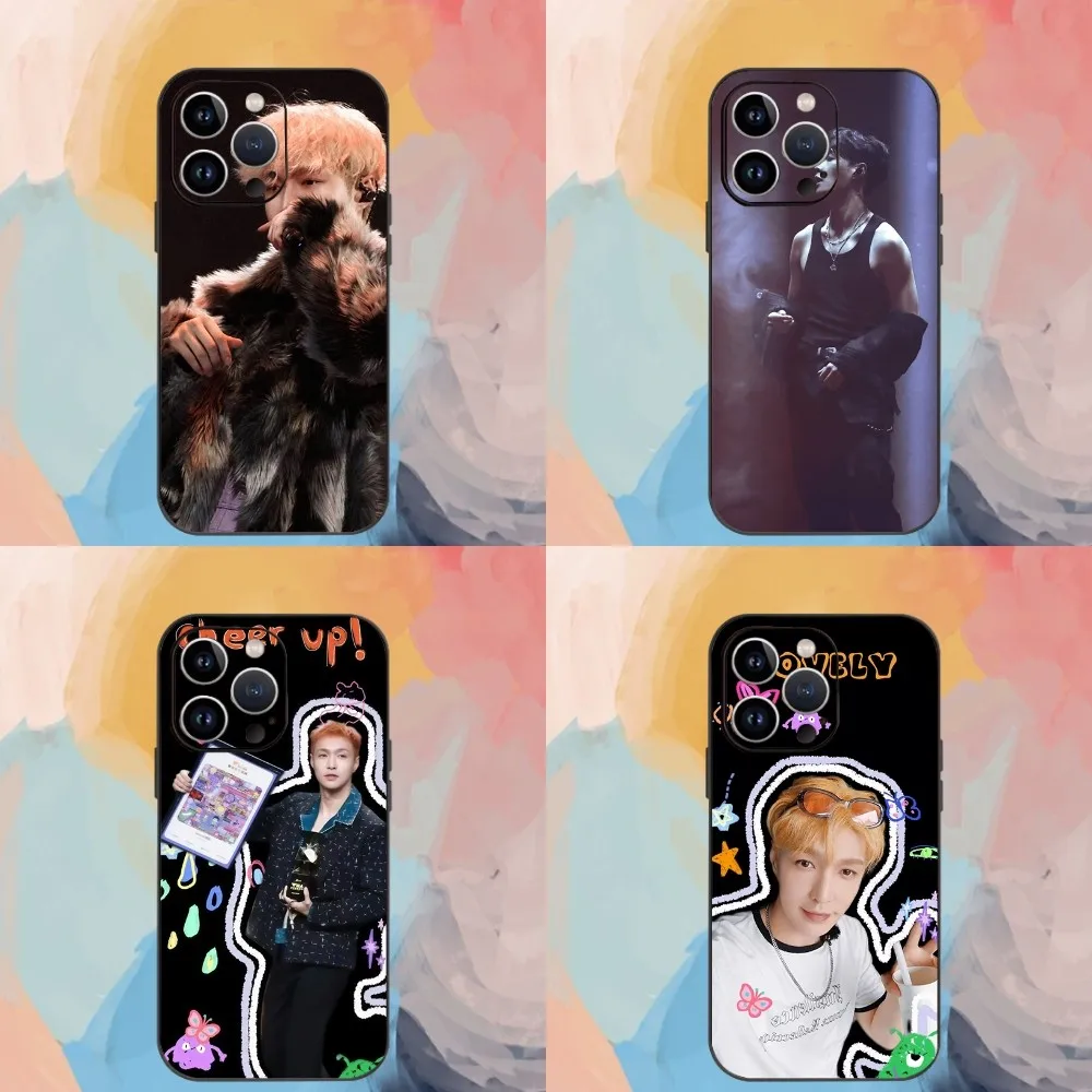 Singer Zhang YiXing Lay Phone Case For Iphone 15 11 13 14 Pro Max 7 8 Plus X Xr Xs Max Se2020 12mini Cover Case