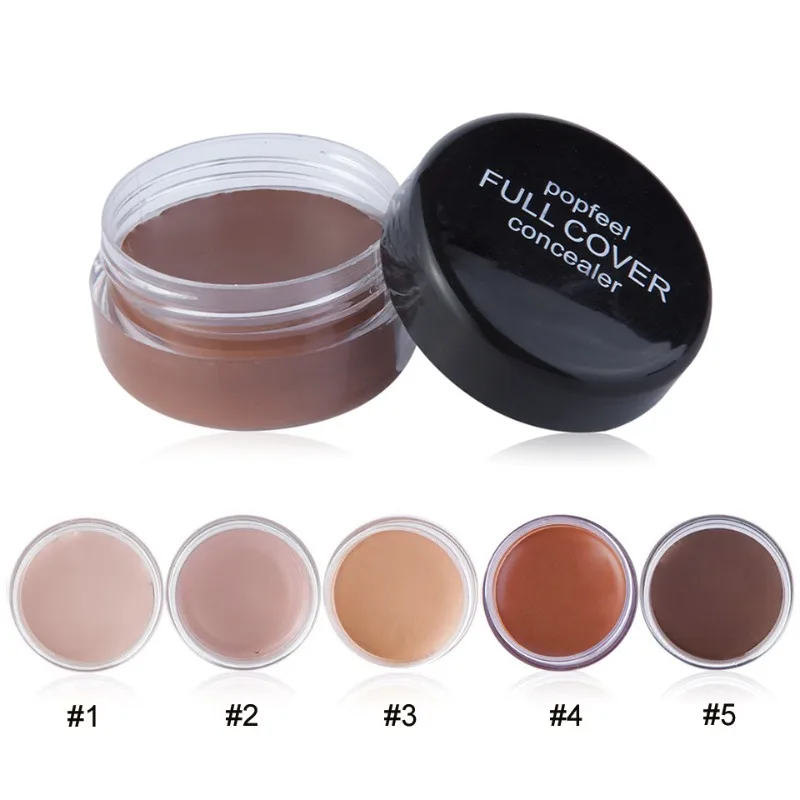 Anti Dark Circle Concealer Corrector Hoge dekking Whitening Cream Matte Foundation BB Cream Professionele make-up van hoge kwaliteit