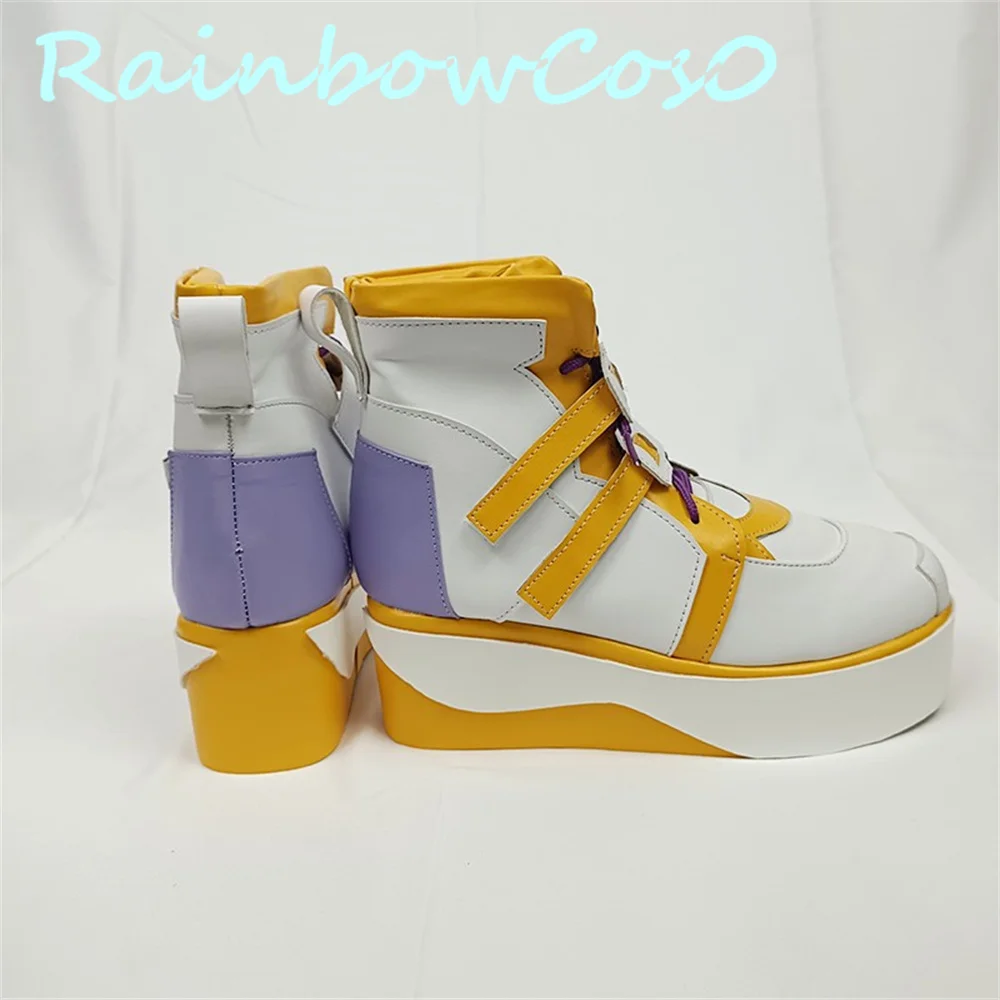Virtual YouTuber Vtuber hololive  Umise Yotsuha Cosplay Shoes Boots Game Anime Halloween Christmas RainbowCos0 W2808