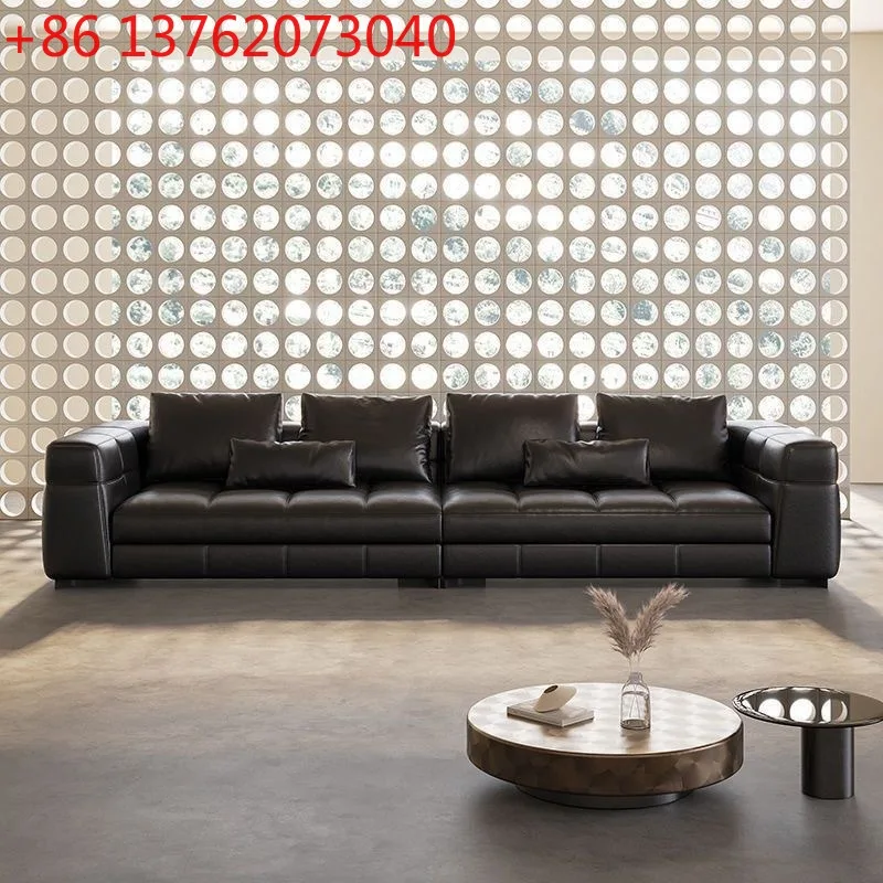 

XX new Blaze sofa leather sofa Italian ecological first-layer cowhide sofa