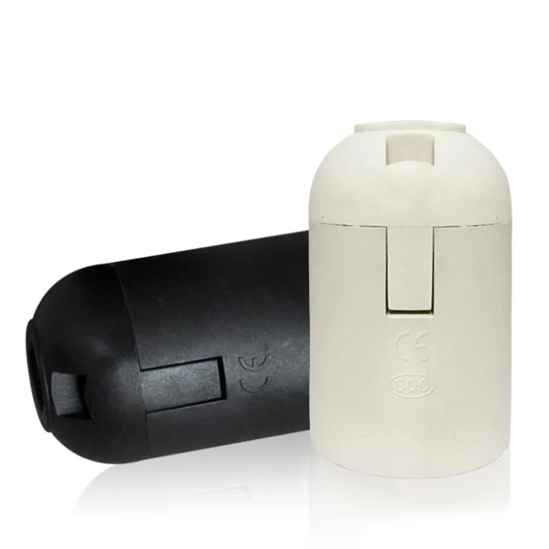 1pcs electric e27 Light Bulb Lamp Holder Base Converter Socket Pendant Lampshade Ring Splitter Screw for led bulb lighting F2