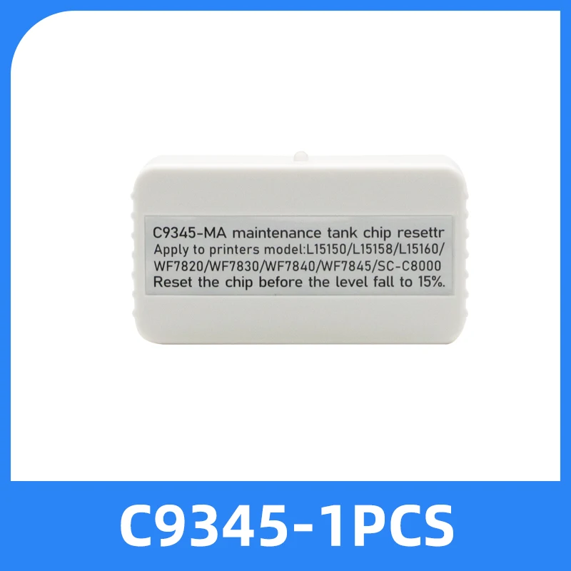 C9345 Rechargeable Chip Resetter Powered Unlimited Usage Times for Epson L Series ET Series WF Series Waste Ink Tank Reset Tool
