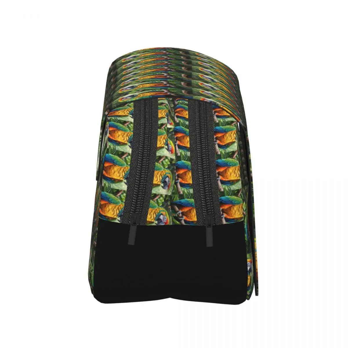 Cute Macaw Parrots Pencil Case Pen Holder Hard Shell Leather Large Capacity Pen Box Pencil Bag for Students School