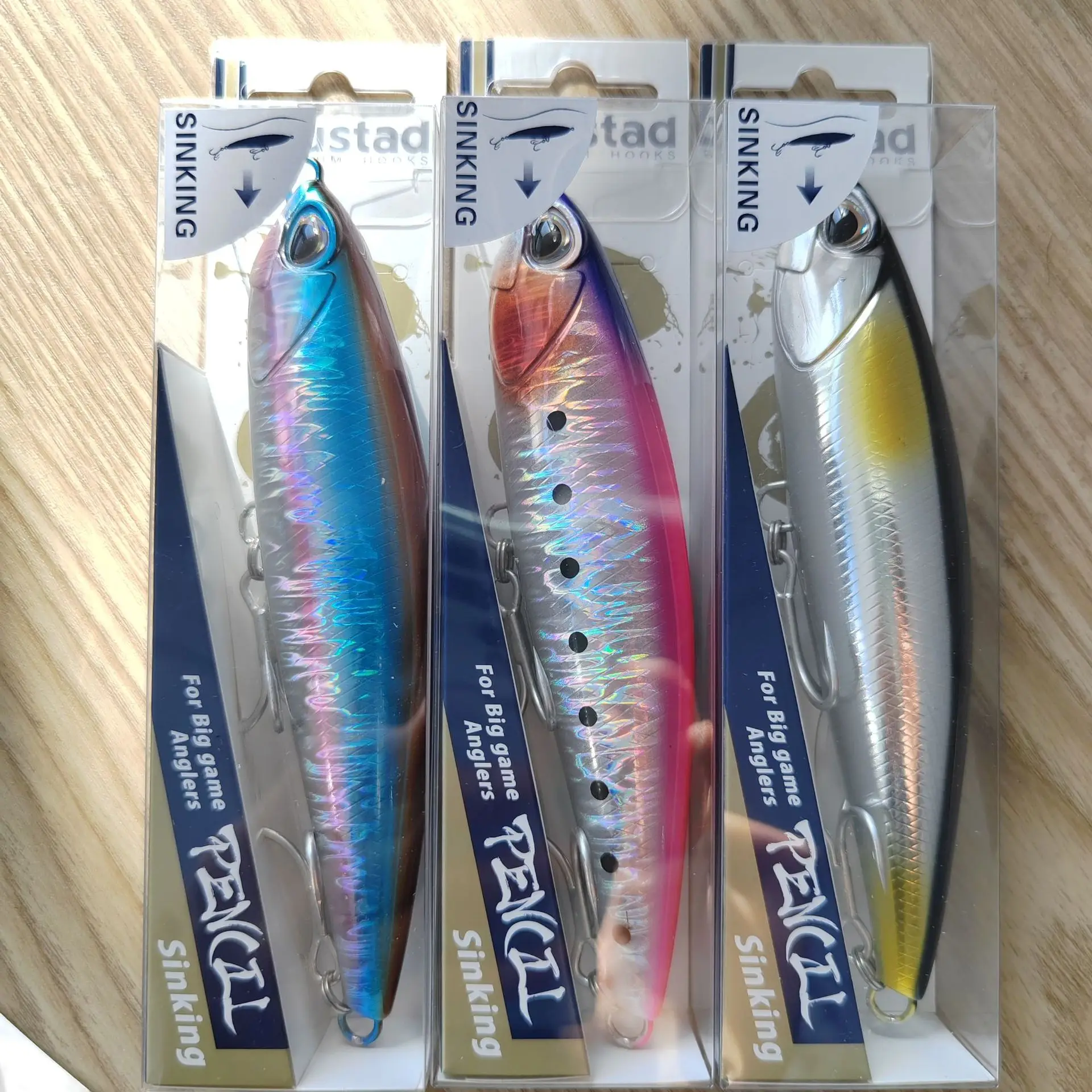 LETOYO Sinkender Pencil-Angelköder 160mm 70g Stickbait Wobbler Künstlicher Harter Köder für Thunfisch Sardinen Meeresangeln – Detail 7