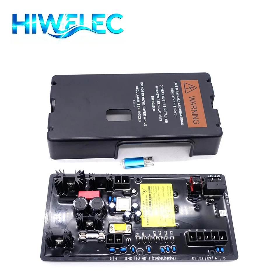 DVR2000E AVR Alternator Automatic Voltage Regulator Marathon Generator Stabilizer Compatible with the Original