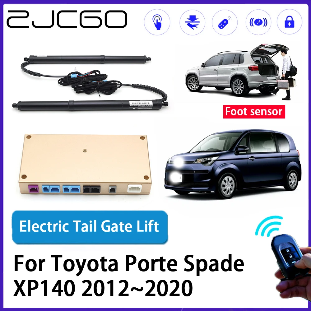 

ZJCGO Car Auto Trunk intelligent Electric Tail Gate Lift Automatic Tailgate Opener for Toyota Porte Spade XP140 2012~2020