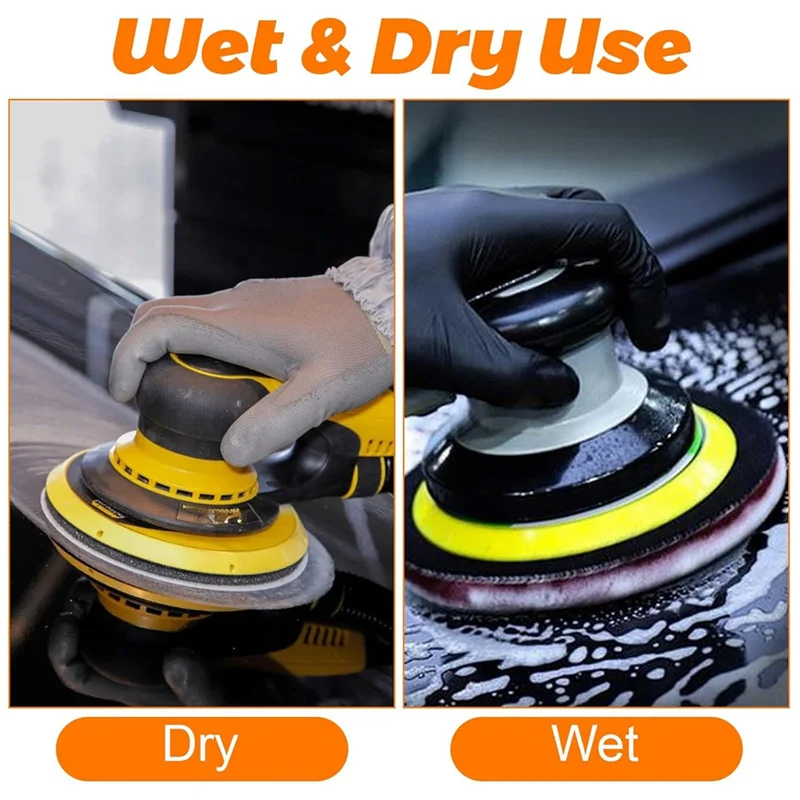 A33Z-50 Stuks 6In Nat Droog Schuurpapier Klittenband, 1000/1500/2000/3000/5000 Schuurschijven Carbide Silicium Schuurpapier