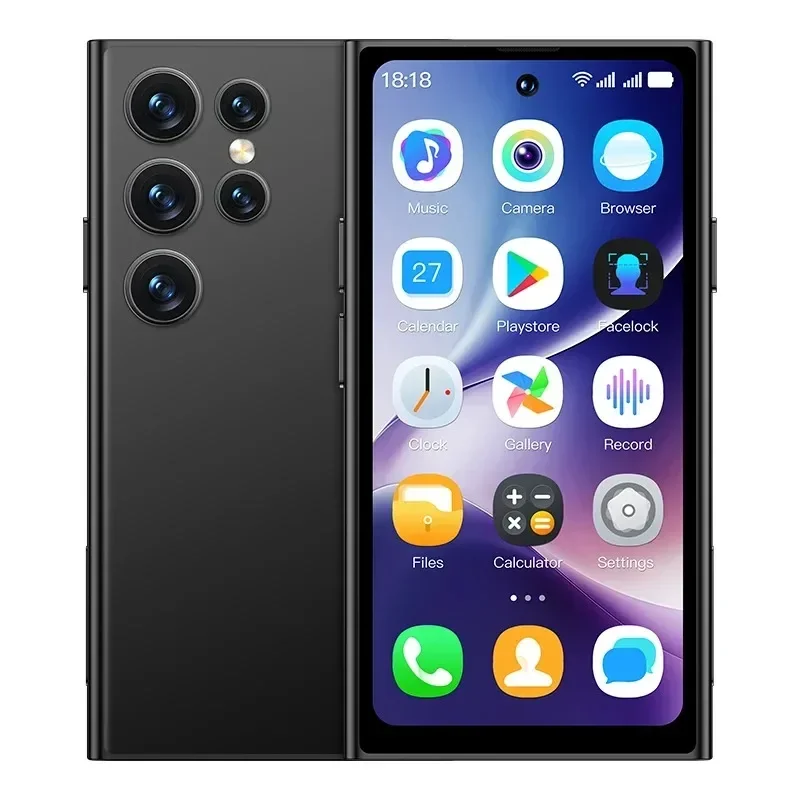 ONEMYTH S25 Pro Mini 3G Smartphone 4,0 Zoll Vollbild Display 2000 mAh 2 GB RAM + 16 GB ROM Dual SIM mit Play Store Mini-Telefon