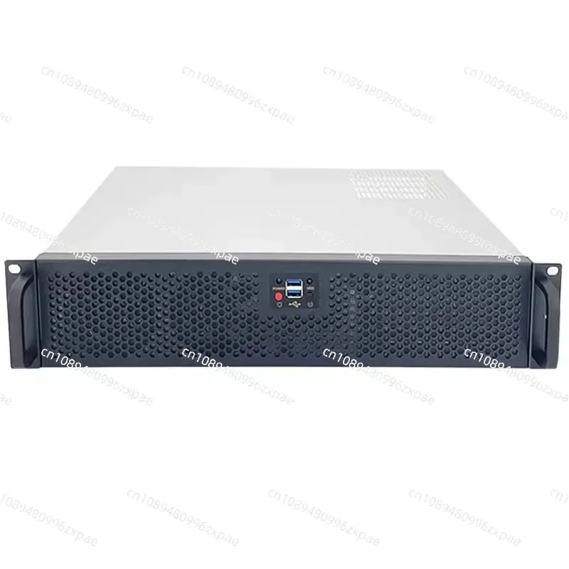 

19-дюймовый 300-миллиметровый серверный корпус 2U ATX для монтажа в стойку с двумя вентиляторами 8 см