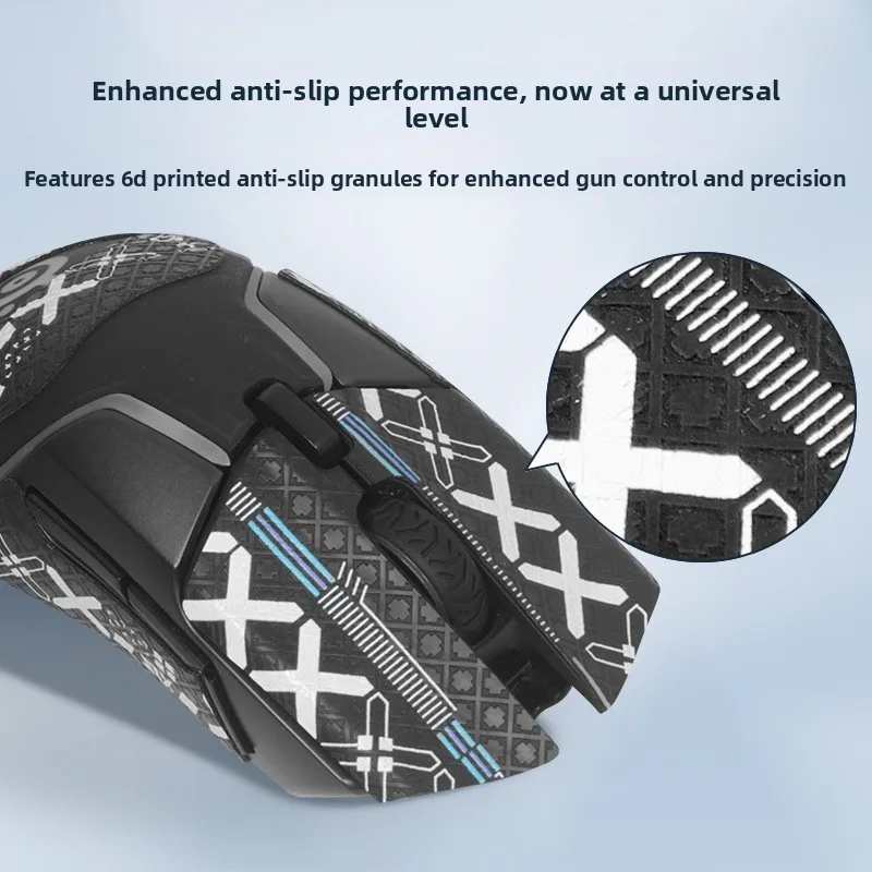 

Anti-Slip Sweat Pads & Back/Side Protection Decals Exclusively For SteelSeries Rival 650/600 (Premium Quality)