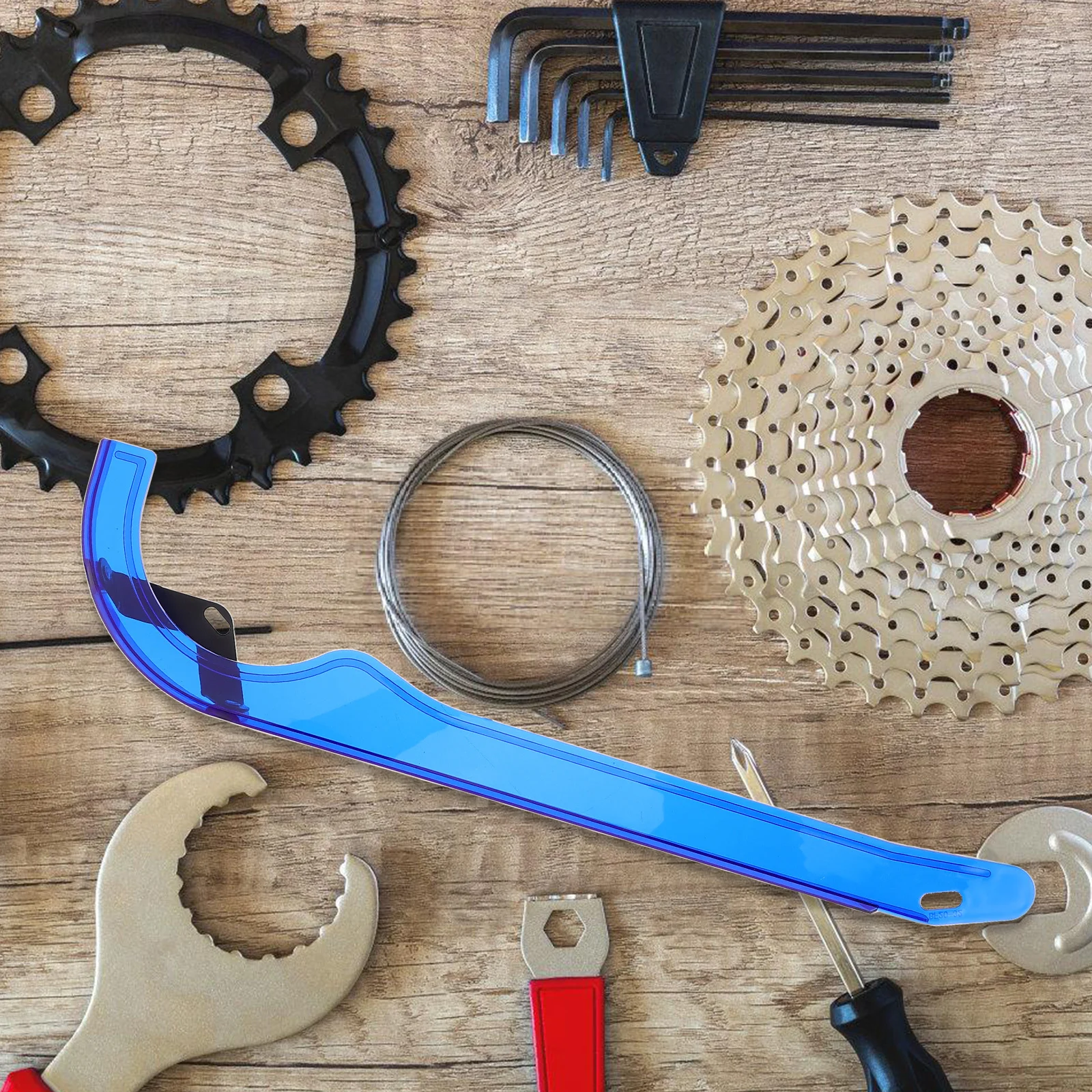 

Oil Proof Bicycle Chain Guard Plastic Cover for Mountain Road Bike Universal Fit Lightweight Chain Protection Accessory