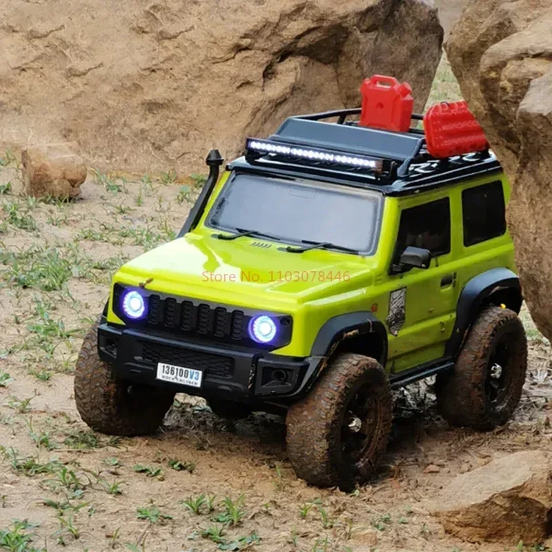 

Rc Car Rgt Jimny 1/10 136100v3 Rc Car 4wd Crawler Climbing Buggy Off-Road Vehicle Remote Control Model Car Adult Model Boy Toy