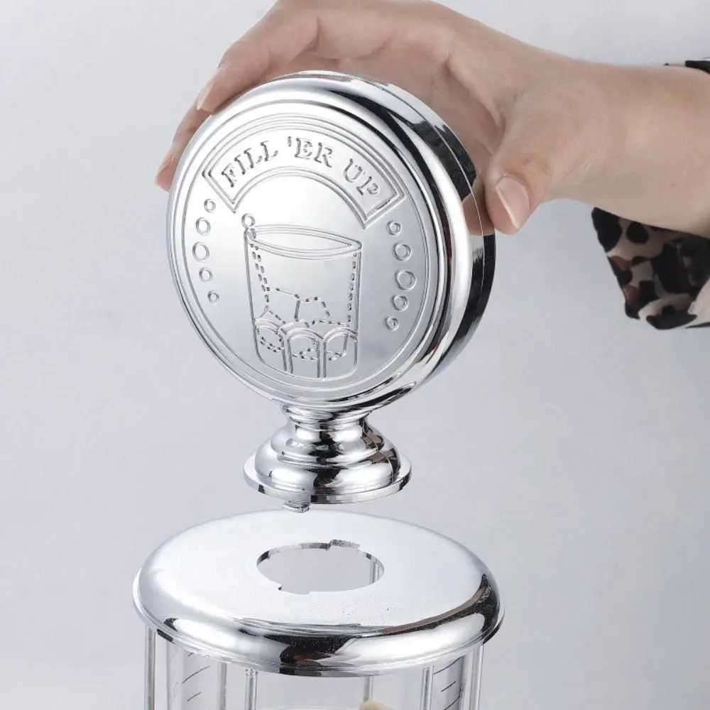Bar Tool Single Pump Wine Dispenser Retro Style 900ML Beer Tower Drop Resistant Plastic Liquor Dispenser Home Bar