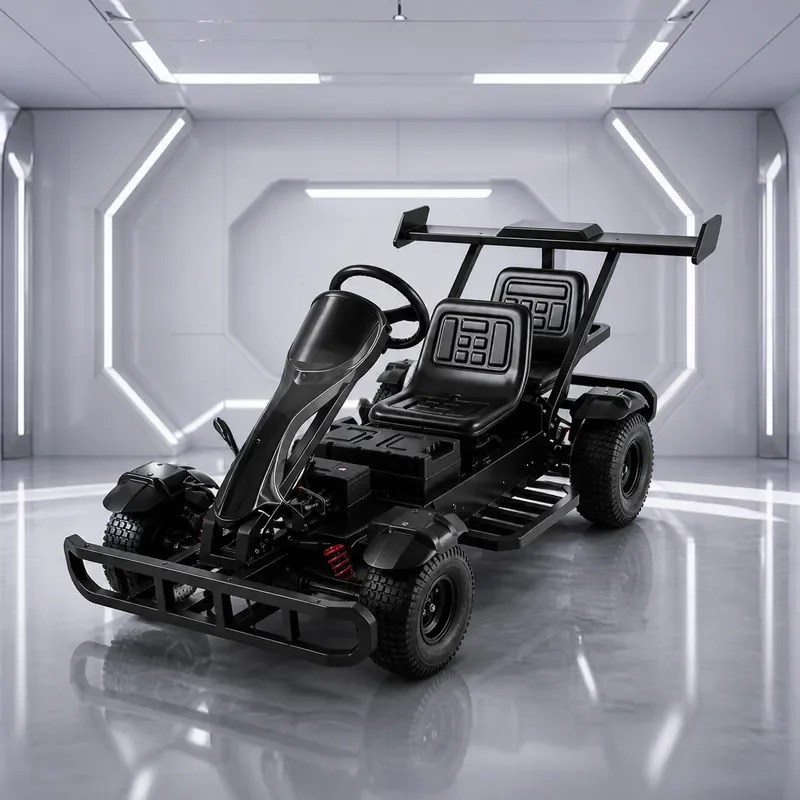 Off Road Two Seat Adult Electric Kart Racing Model Outdoor Drift Recreational Vehicle Long Lasting Battery Life