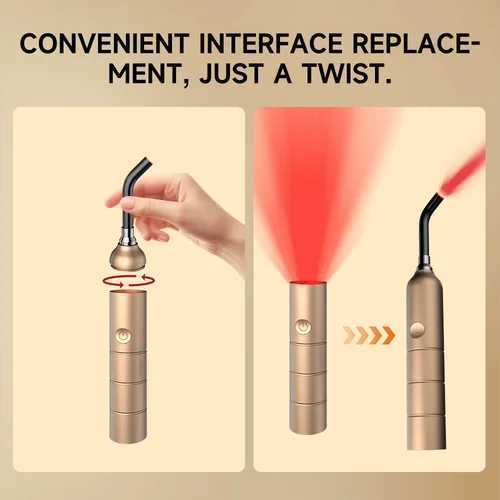 Imagen 2 del producto Dispositivo portátil de terapia de luz roja para aliviar el dolor de articulaciones y músculos cerca de infrarrojos 810nm 850nm 940nm longitudes de onda