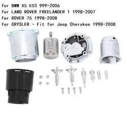 Side Wing Mirror Folding Part Motor Gear Repair Full Kit L/R Fit for BMW X5 E53 E46 1999 2000 2001 2002 2003 2004 2005 2006