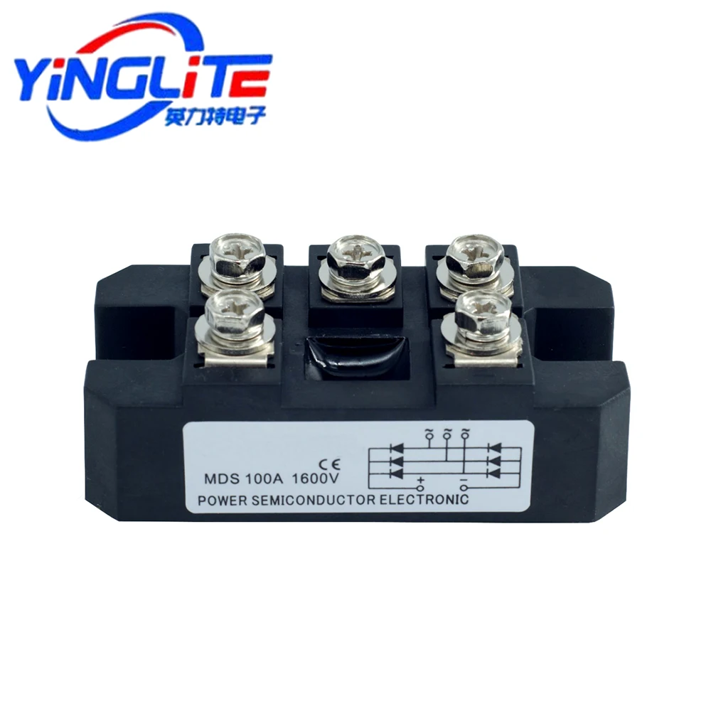 MDS100A 1600V 3-Phase Diode Bridge Rectifier 100A Amp 1600V MDS100-16 MDS100A1600V MDS100A