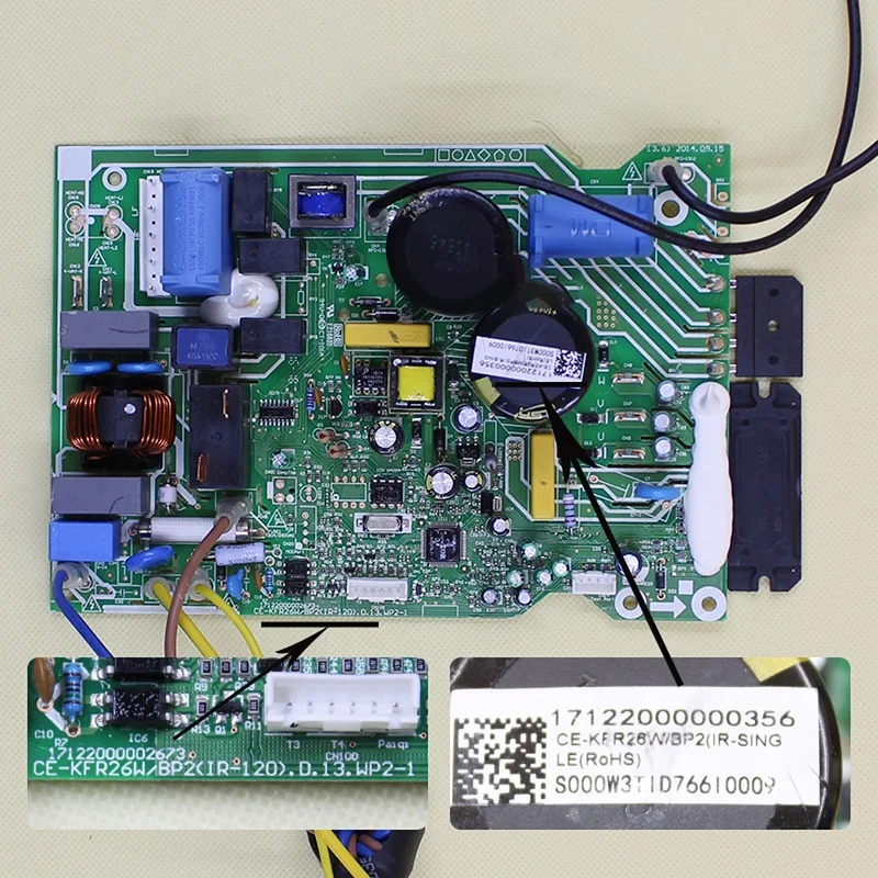 1PC New For Midea CE-KFR26W/BP2(IR-120).D.13.WP2-1 Air Conditioner External Motherboard