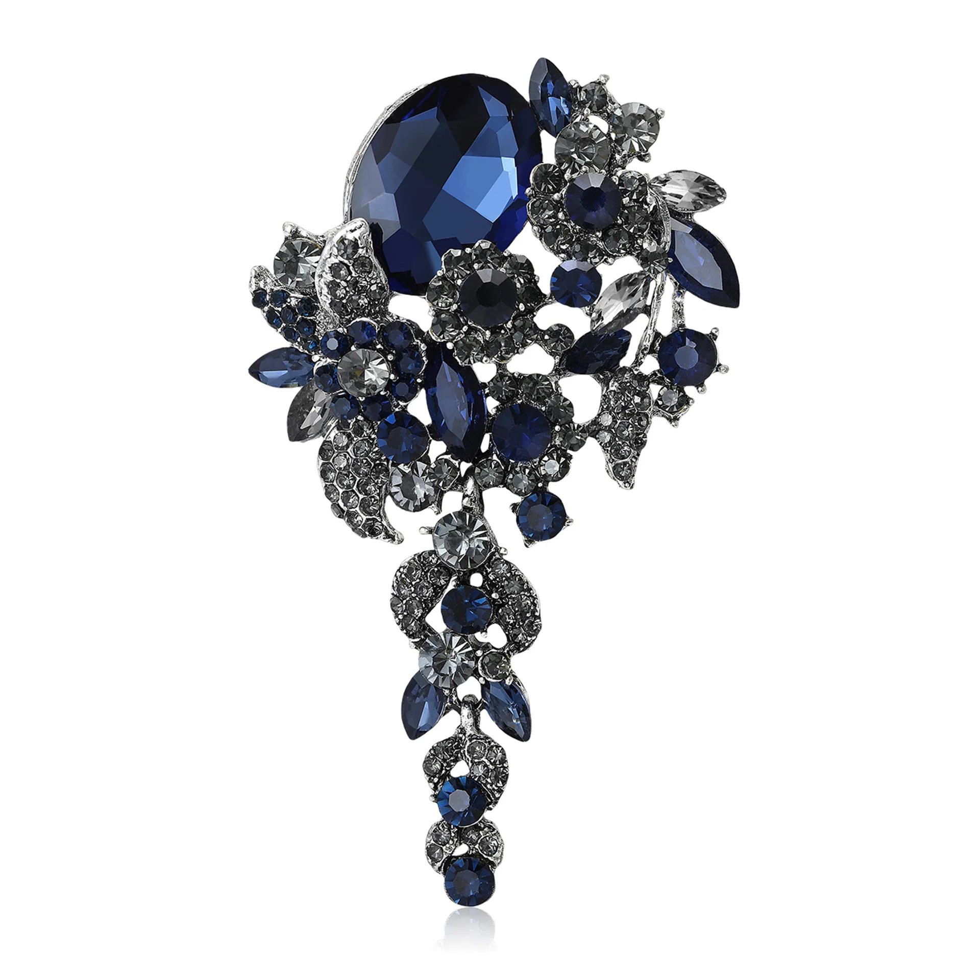 빈티지 라인스톤 보타이 고급 프린스 셔츠 칼라 핀 조절 가능한 스트랩 남녀 공용 로리타 의류 액세서리 주얼리 선물