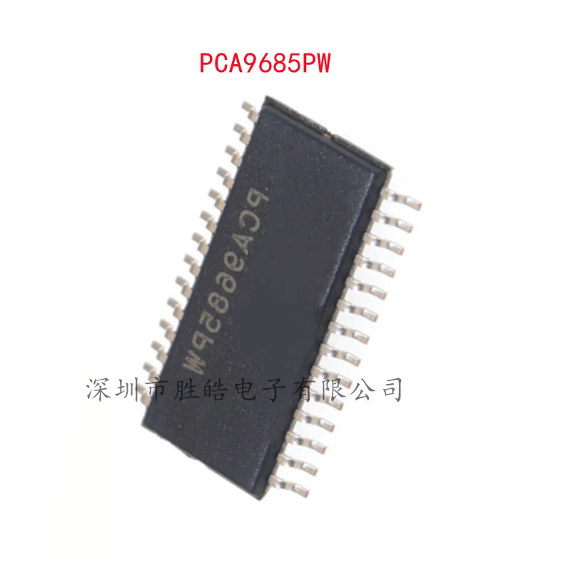 (5PCS)  NEW  PCA9685PW   PCA9685  LED Driver Chip  TSSOP-28   Integrated Circuit