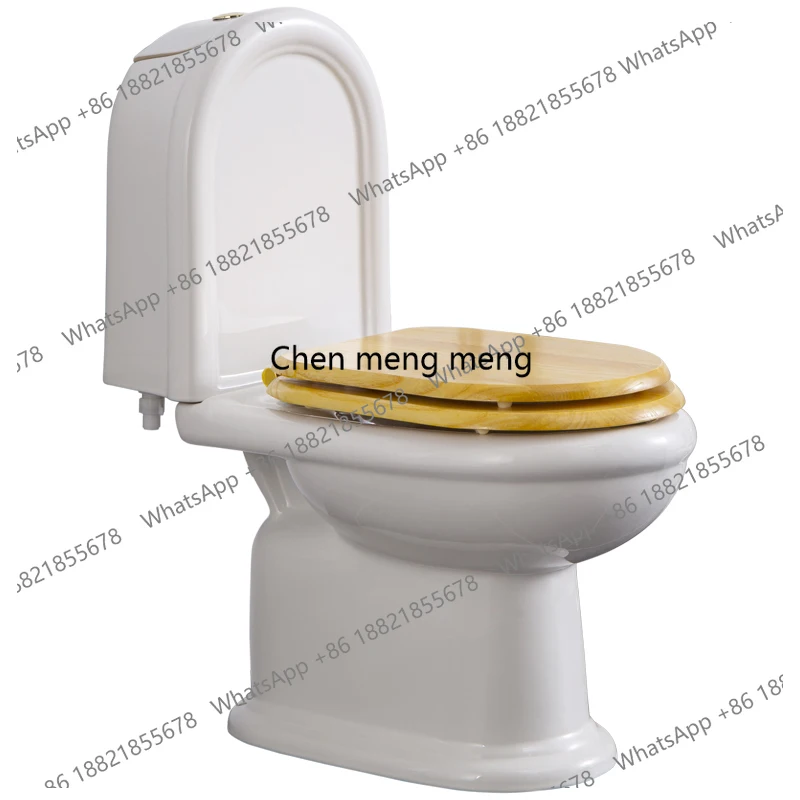 

Butterfly pottery retro round arch water tank split toilet small apartment bathroom toilet